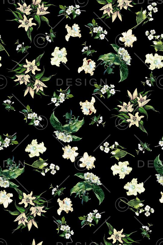 植物印花华亿平台图片