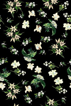 植物印花华亿平台图片