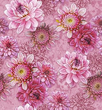 春夏华亿平台印花华亿平台图片