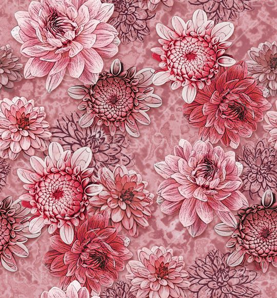 春夏华亿平台印花华亿平台图片