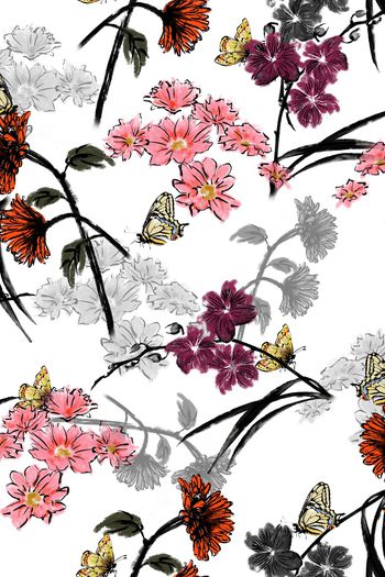 1011946-清爽水墨国画风