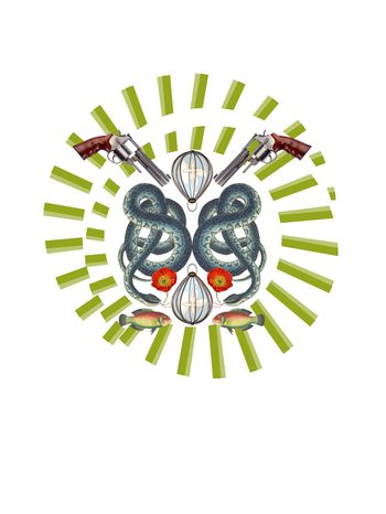 蛇印花华亿平台图片