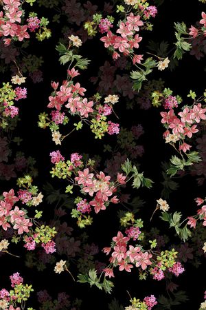 小碎花印花华亿平台图片