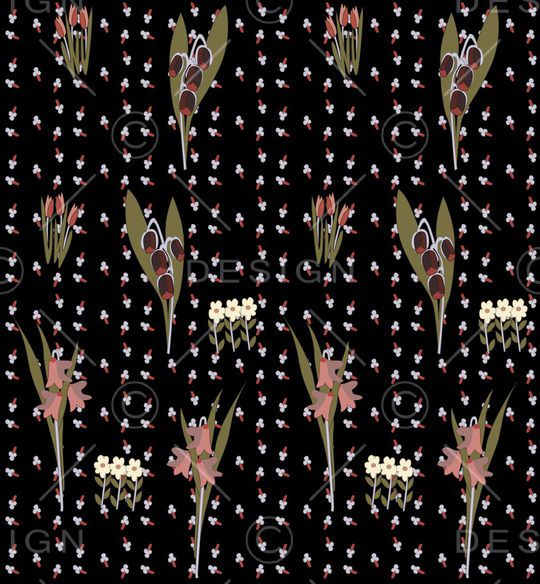 小碎花印花华亿平台图片