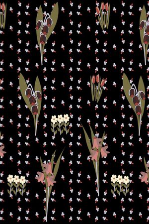 小碎花印花华亿平台图片