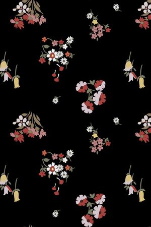 小碎花印花华亿平台图片