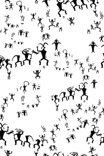 1012702-古图腾白色底