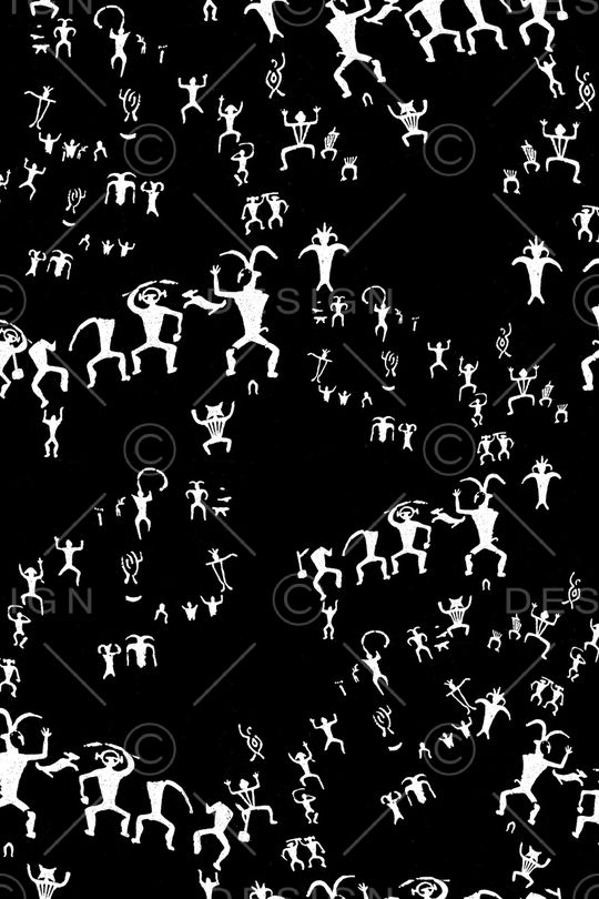 抽象印花华亿平台图片