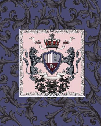 宫廷风印花华亿平台图片