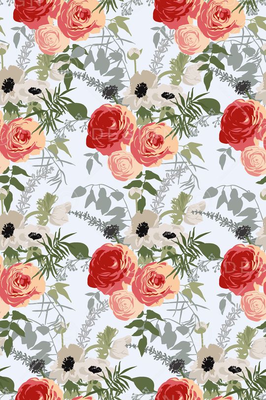 花瓣印花华亿平台图片