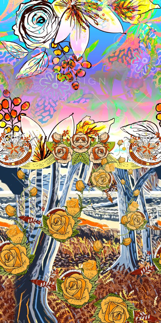 数码华亿平台印花华亿平台图片