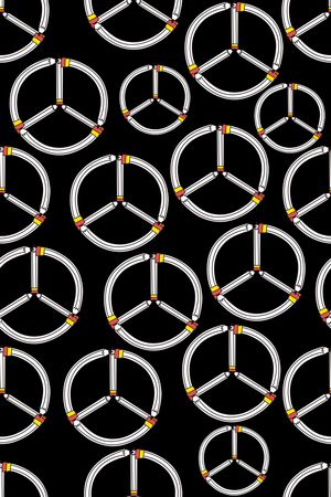 圆形印花华亿平台图片