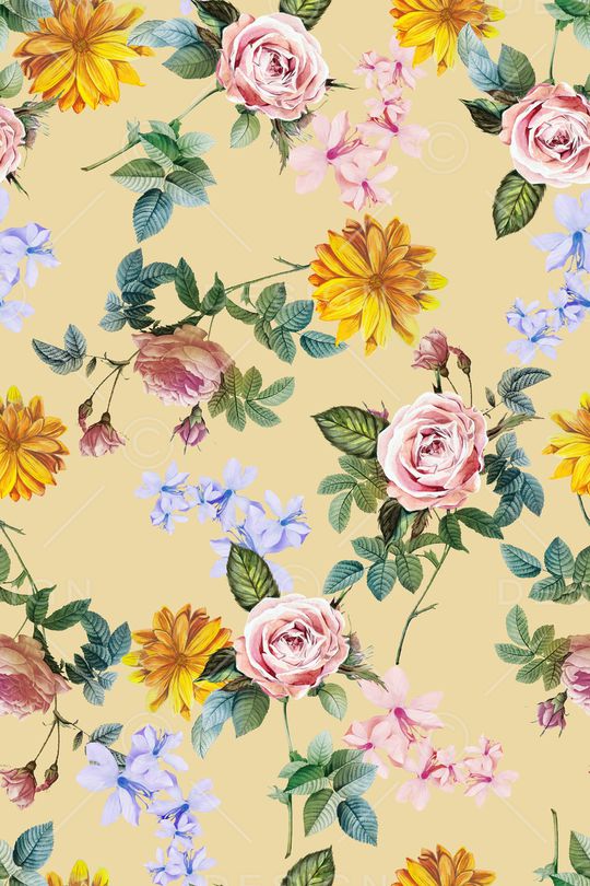 植物印花华亿平台图片