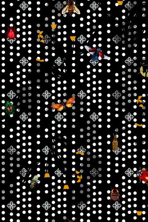 昆虫印花华亿平台图片