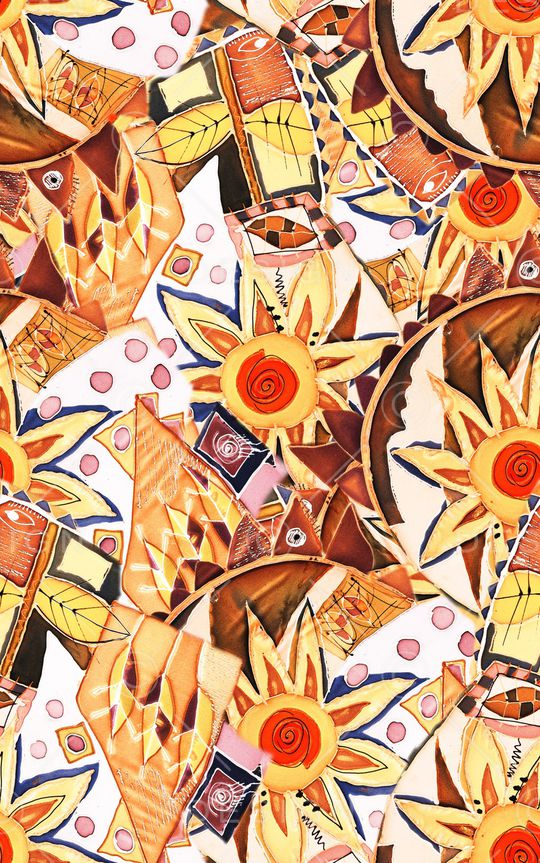 民族风印花华亿平台图片