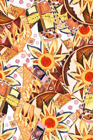 民族风印花华亿平台图片