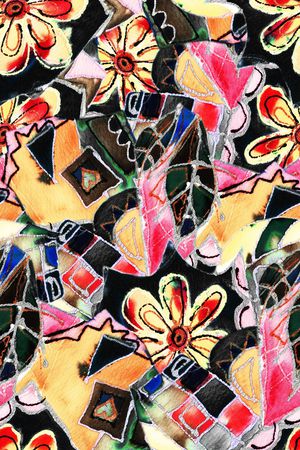 民族风印花华亿平台图片