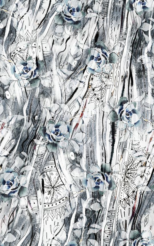 民族风印花华亿平台图片