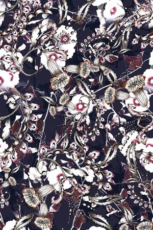 民族风印花华亿平台图片