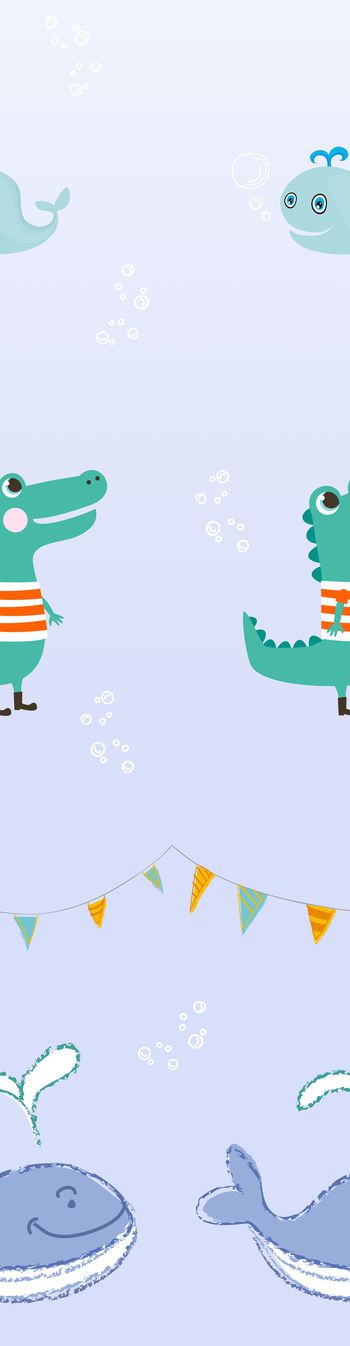 卡通动物印花华亿平台图片