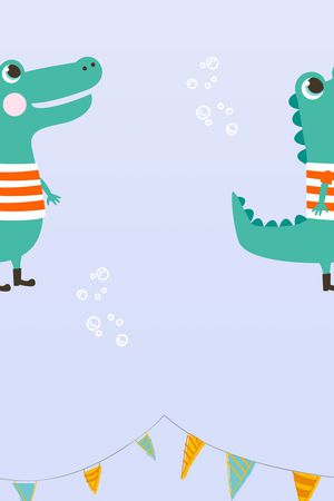 卡通动物印花华亿平台图片