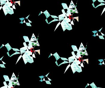 1014447-小清新抽象可爱花卉2