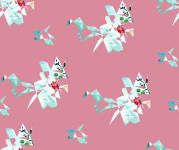 1014448-小清新抽象可爱花卉3