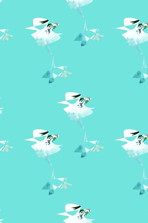 抽象花卉印花华亿平台图片