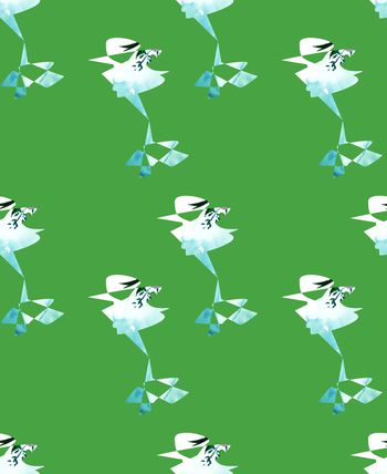 1014458-抽象跳舞木偶花卉3