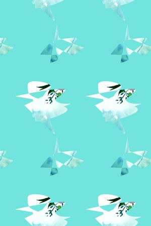 抽象花卉印花华亿平台图片