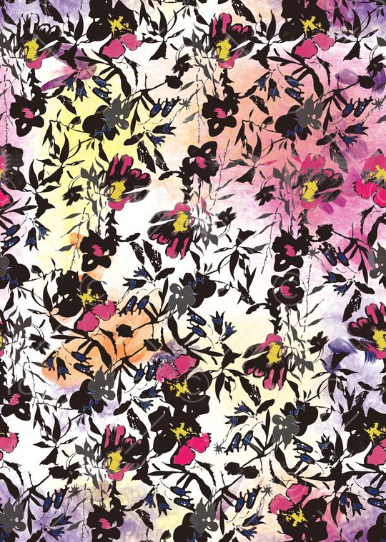 抽象印花华亿平台图片