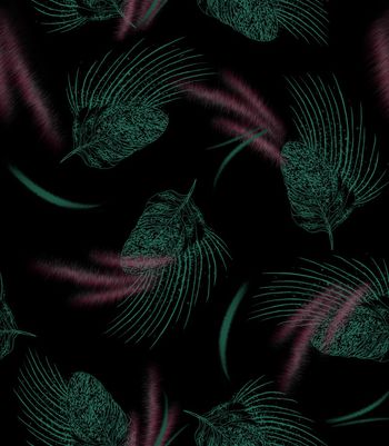 抽象男装印花华亿平台图片