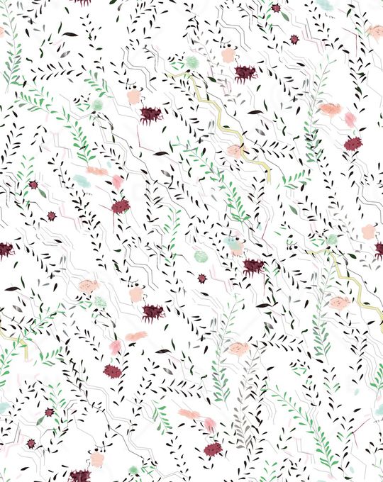 小碎花印花华亿平台图片