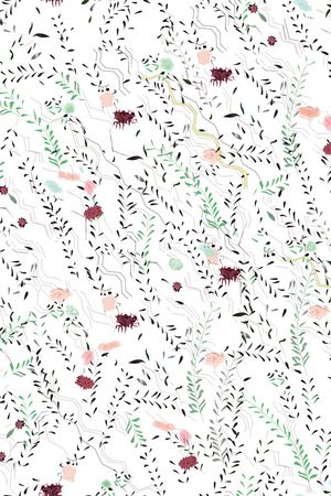 小碎花印花华亿平台图片