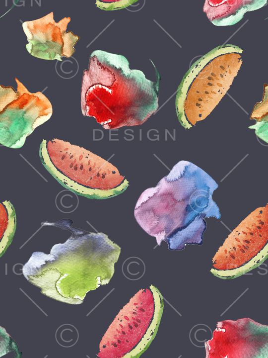 水墨风印花华亿平台图片