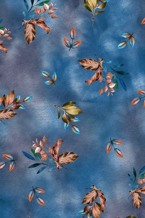 小碎花印花华亿平台图片