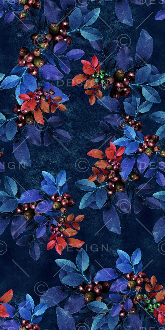 手绘花卉印花华亿平台图片