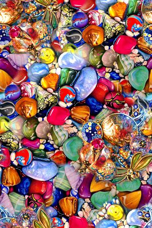 抽象印花华亿平台图片