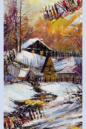 丝巾定位花印花华亿平台图片