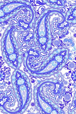 佩斯利印花华亿平台图片