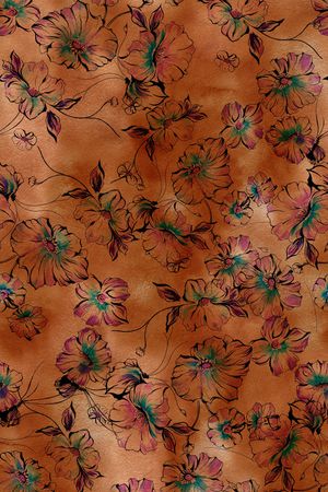 小碎花印花华亿平台图片