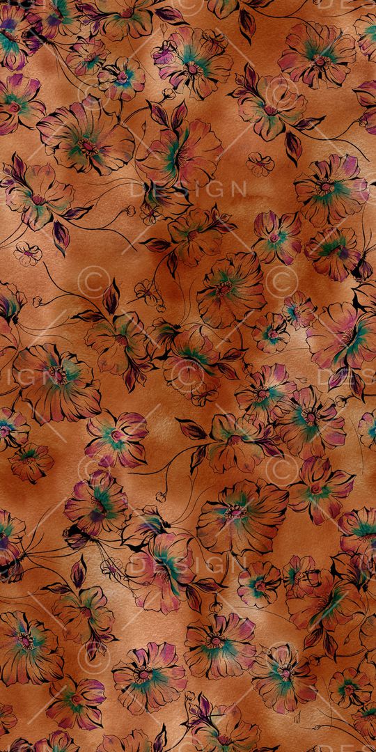 小碎花印花华亿平台图片