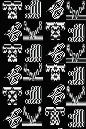 几何印花华亿平台图片