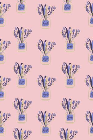 手绘花卉印花华亿平台图片