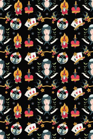 抽象印花华亿平台图片