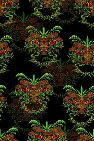 动物花卉印花华亿平台图片