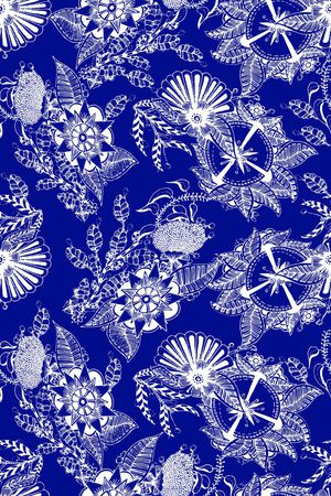 线条花纹印花华亿平台图片