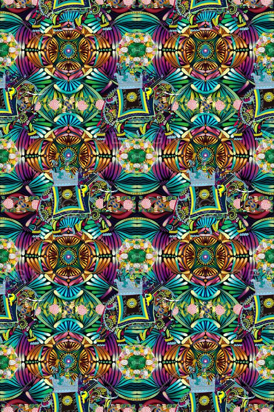 民族风印花华亿平台图片