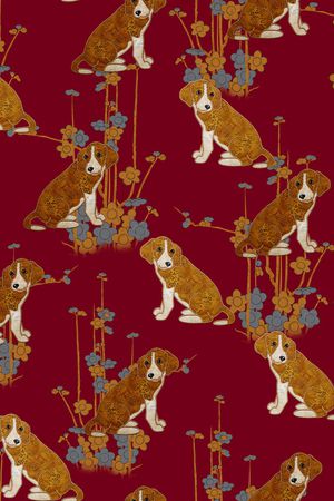 梅花印花华亿平台图片