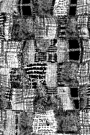 黑白华亿平台印花华亿平台图片